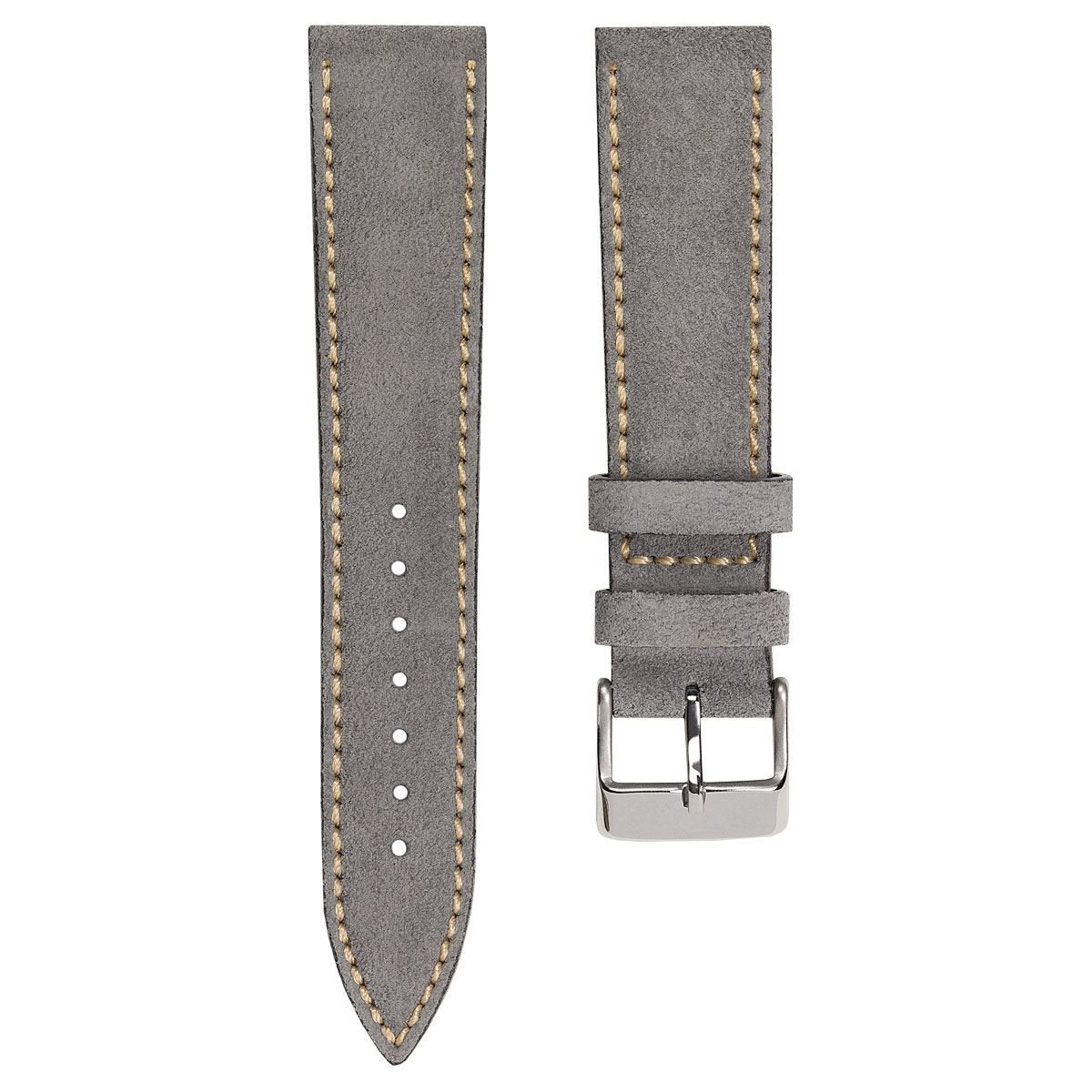 Chedworth Suede / Harmaa - 22mm