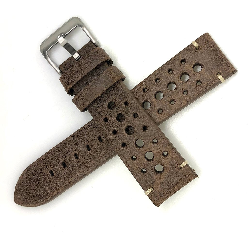 Racing Vintage nahkaranneke