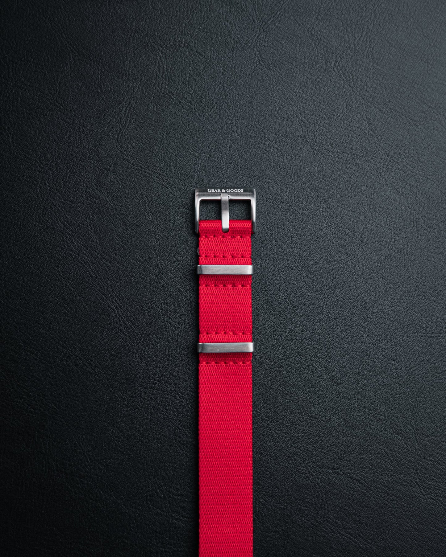 Premium natoranneke - 20mm / Punainen