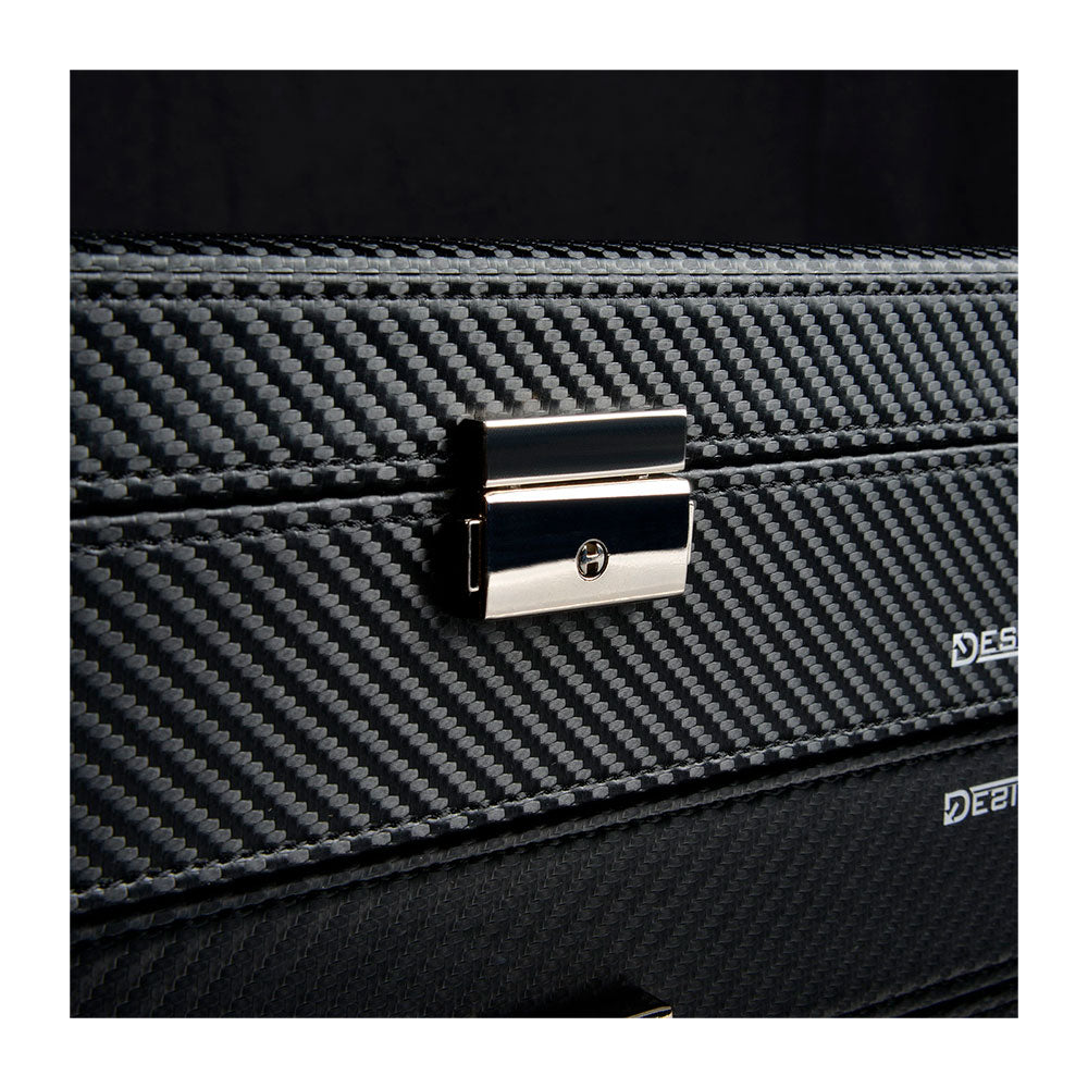 Kellolaatikko Boston 12 - Hiili/Musta