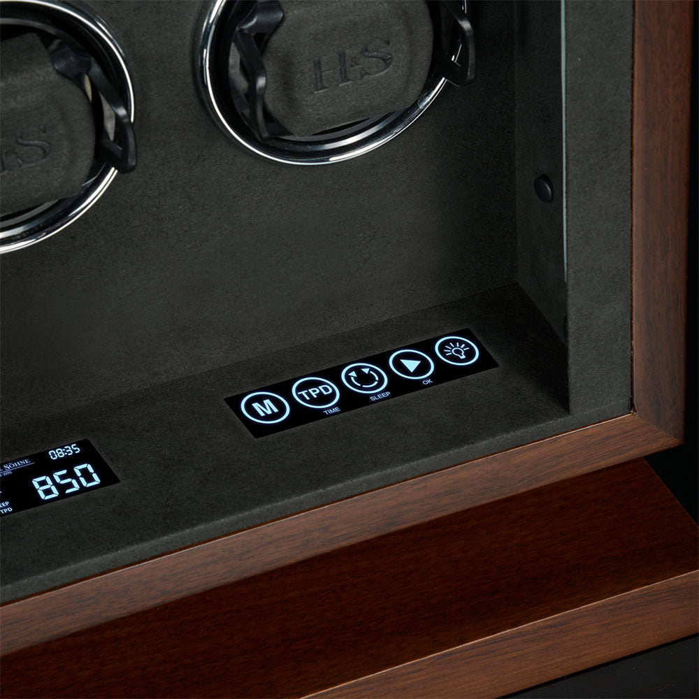 Kellonpyörittäjä Triton 8 - Musta/Ruskea