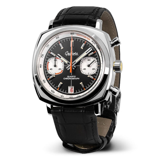 Racing Chronograph - Musta/Valkoinen