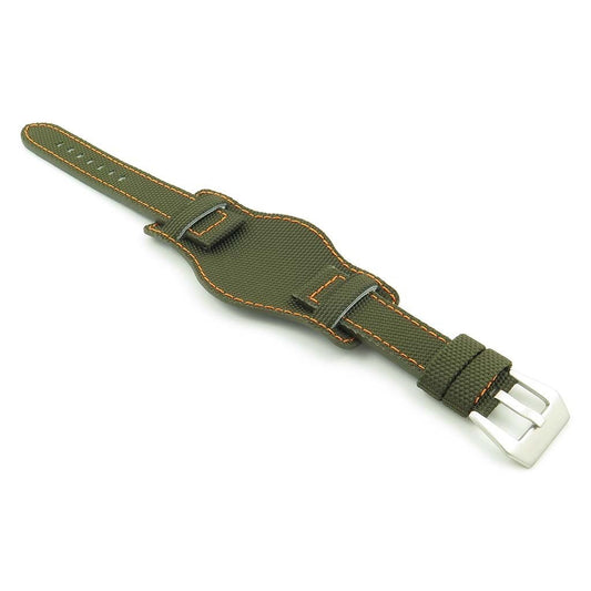 Trooper Kevlar Nylon Bund vihreä/oranssi