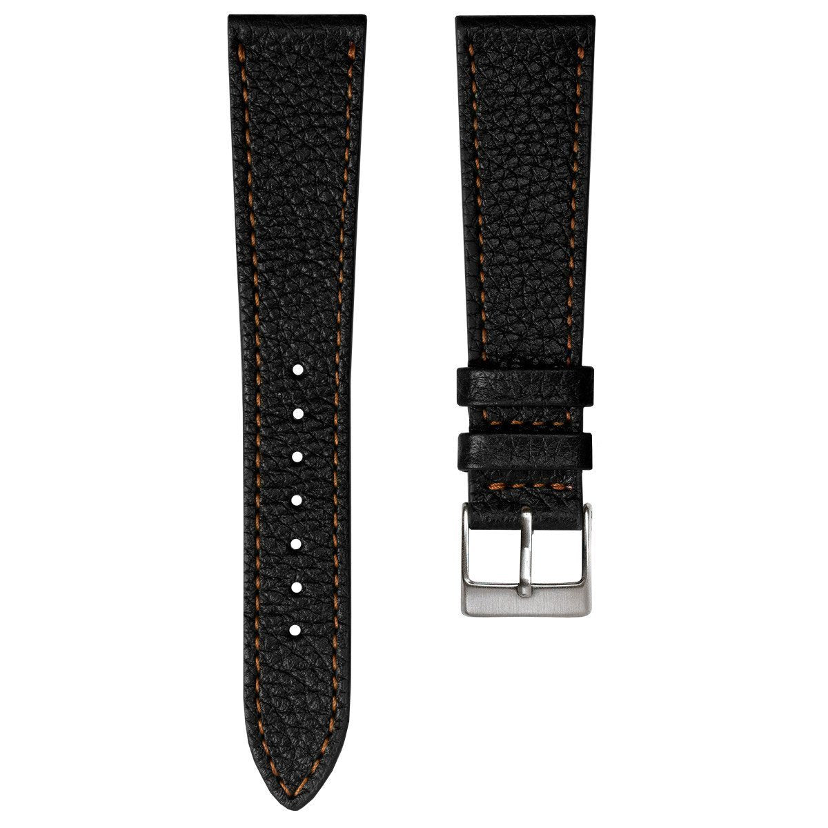 Soft Top Grain / Musta